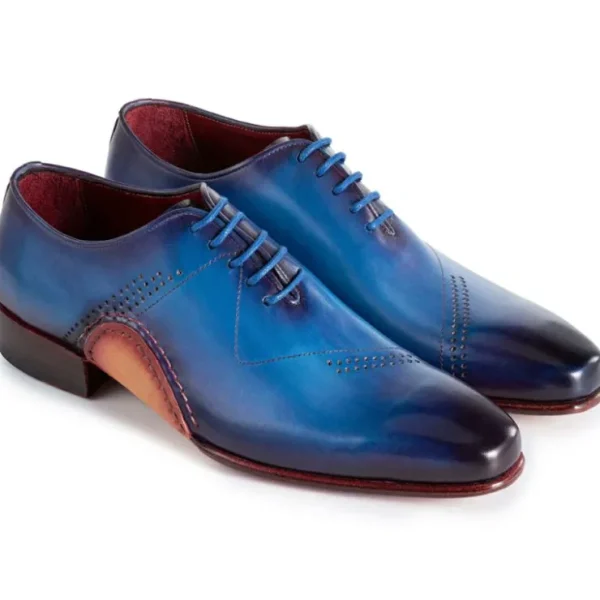 paul_parkman_opanka_const_0.webp Fashion Paul Parkman Opanka Construction Hand-Painted Oxfords Blue