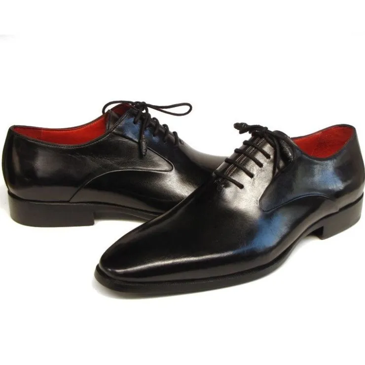 Shop Paul Parkman Oxfords Black