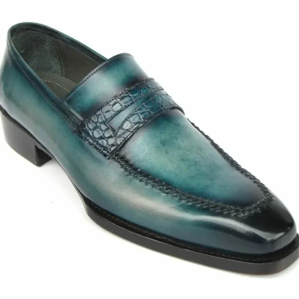 paul_parkman_patina_loafe_0-1.webp Flash Sale Paul Parkman Patina Loafers Turquoise