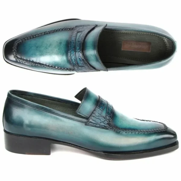 paul_parkman_patina_loafe_1-1.webp Flash Sale Paul Parkman Patina Loafers Turquoise
