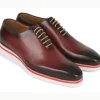 Sale Paul Parkman Smart Casual Wholecut Oxfords Bordeaux