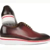 Sale Paul Parkman Smart Casual Wholecut Oxfords Bordeaux