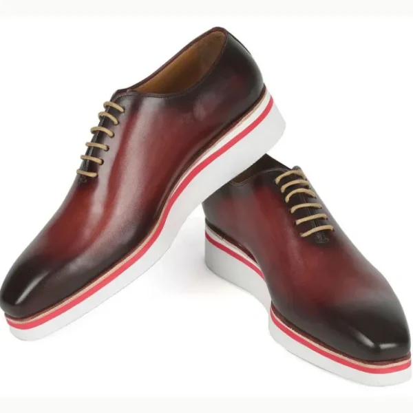 Sale Paul Parkman Smart Casual Wholecut Oxfords Bordeaux