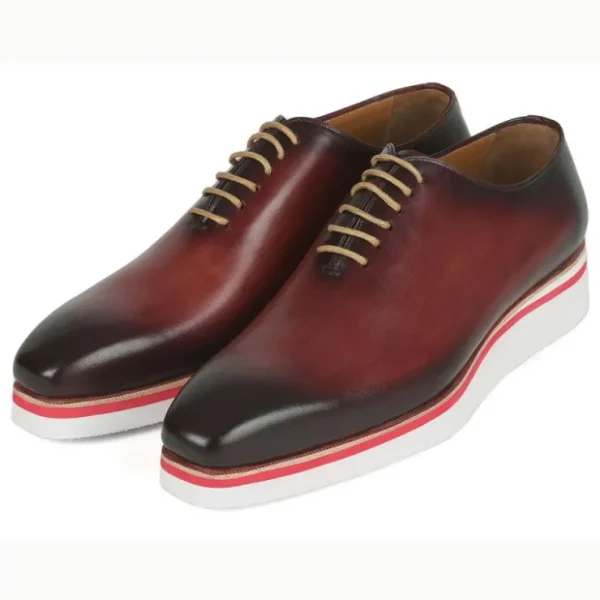 Sale Paul Parkman Smart Casual Wholecut Oxfords Bordeaux