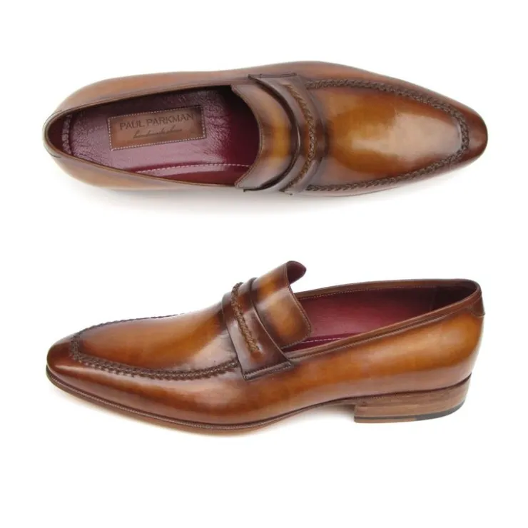 Best Sale Paul Parkman Strap Loafers Brown