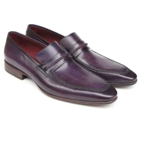 Discount Paul Parkman Strap Loafers Purple