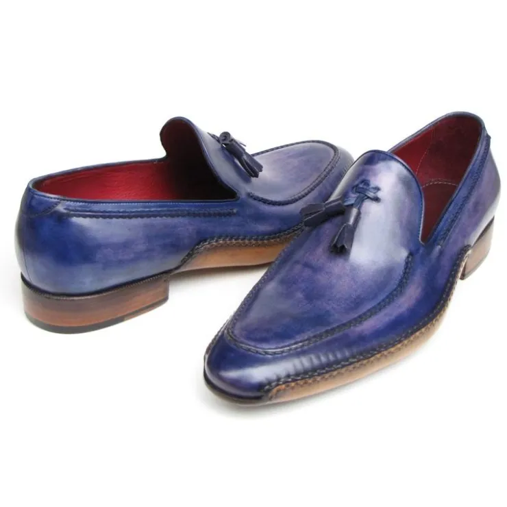 Hot Paul Parkman Tassel Loafers Blue / Purple Blue/Purple