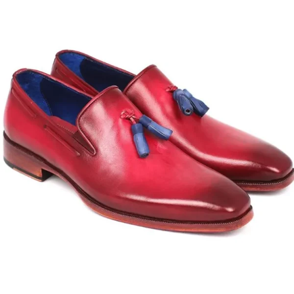 Store Paul Parkman Tassel Loafers Burgundy