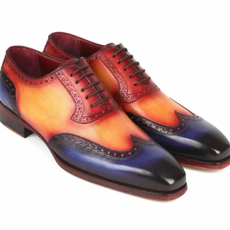 Discount Paul Parkman Wingtip Oxfords Multicolor