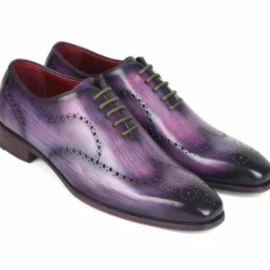 Best Paul Parkman Wingtip Oxfords Purple