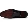 Shop Paul Parkman Woven Leather Hand-Welted Oxfords Black