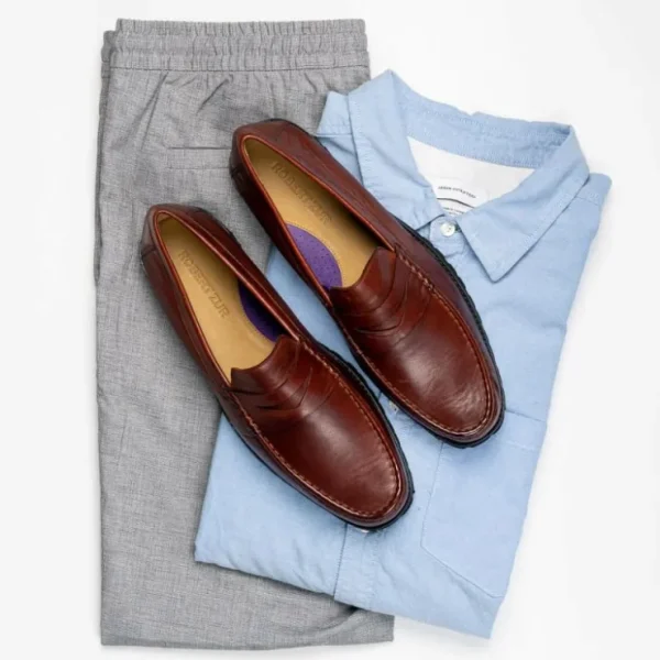 Outlet Robert Zur Dillon Penny Loafers Luggage