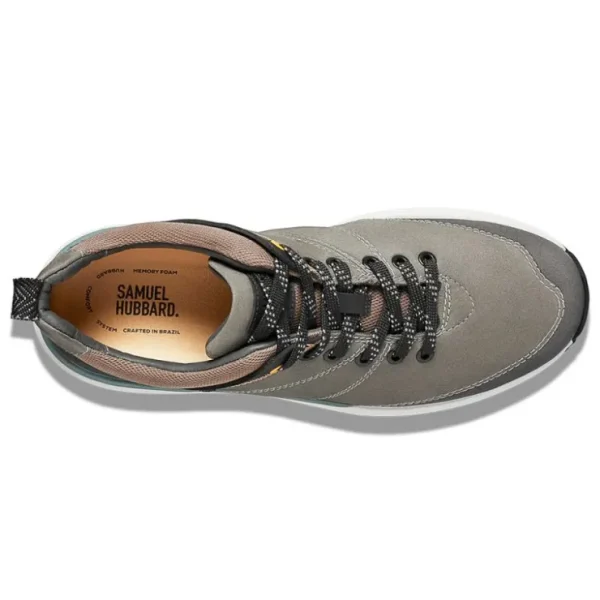 Cheap Samuel Hubbard Camino Walker Nubuck Sneakers Charcoal