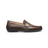 Fashion Samuel Hubbard Free Spirit for Him Leather Drivers Brown