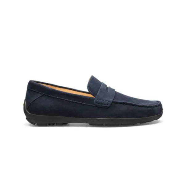 Online Samuel Hubbard Free Spirit for Him Suede Drivers Navy