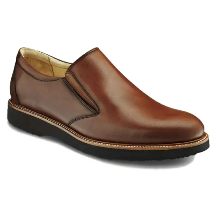 Cheap Samuel Hubbard Frequent Traveler Slip-on Oxford Whiskey Tan WhiskeyTan