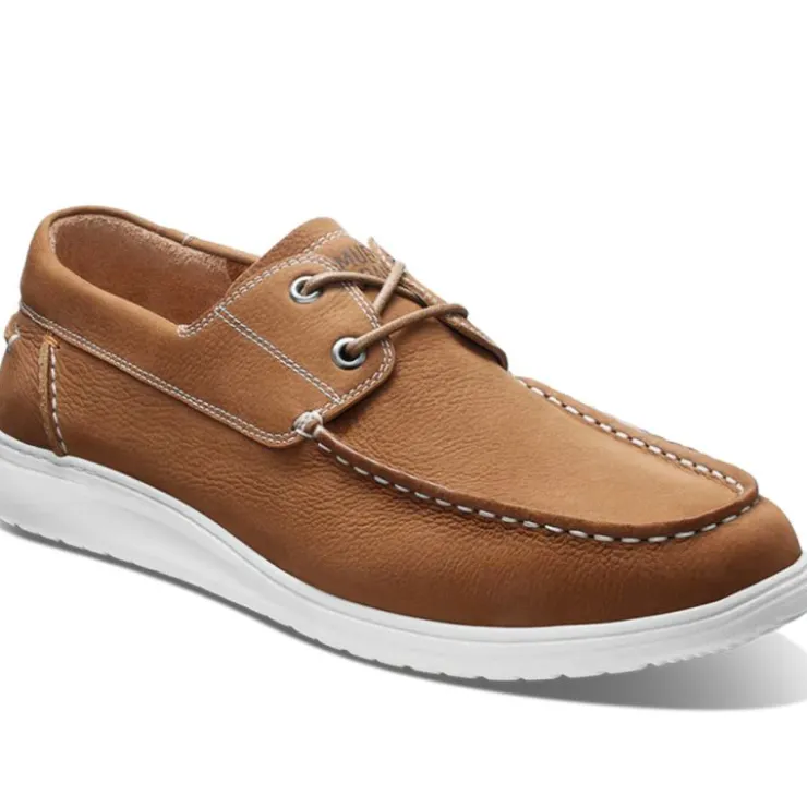 New Samuel Hubbard Olema Featherlight Moccasin Nutmeg