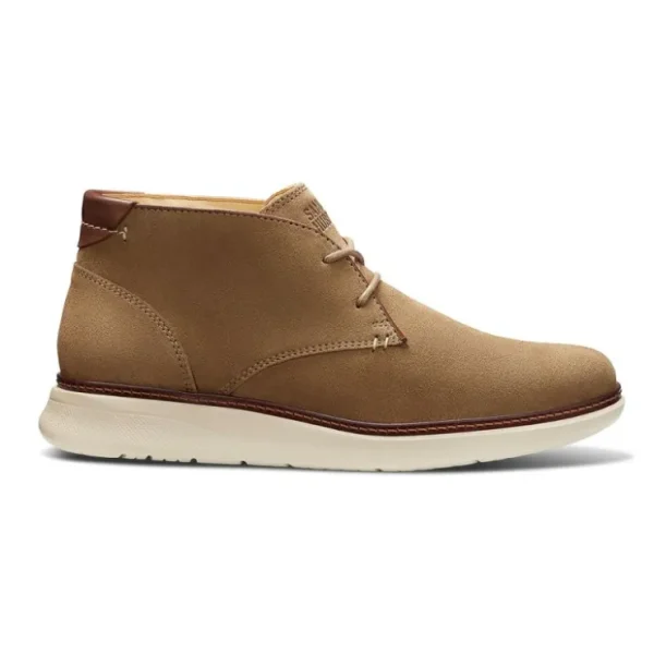 Cheap Samuel Hubbard Rafael Hybrid Suede Chukka Boot Taupe