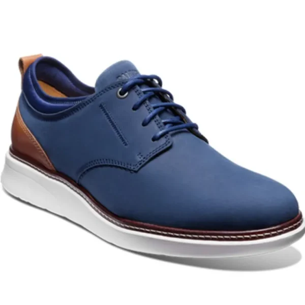 Best Samuel Hubbard Rafael Lace-Up Nubuck Sneakers Navy