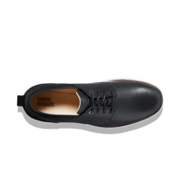 Best Sale Samuel Hubbard Rafael Lace-Up Nubuck Sneakers Black