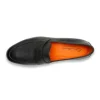 Online Santoni CARLOS-P4-MEMN01 Calfskin Penny Loafer Black