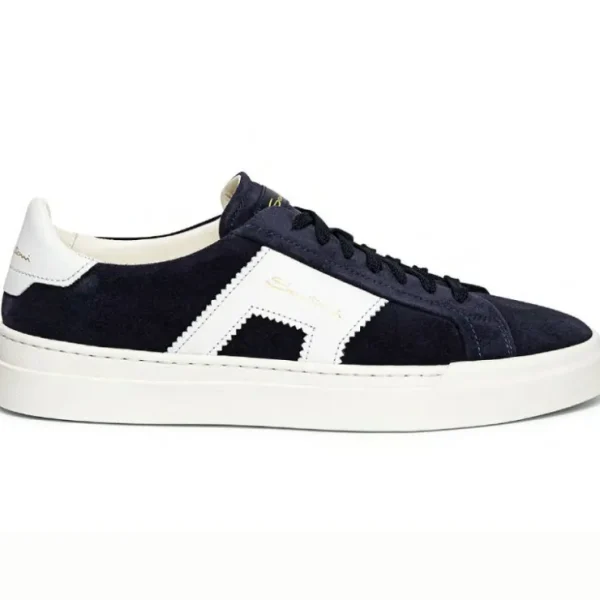 santoni_dbs_jaru_suede_sn_0.webp New Santoni DBS1 JARU60 Suede Sneakers Blue / White