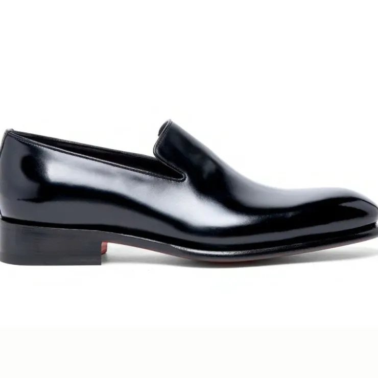 Flash Sale Santoni Paloma A-VVDN01 Loafers Black