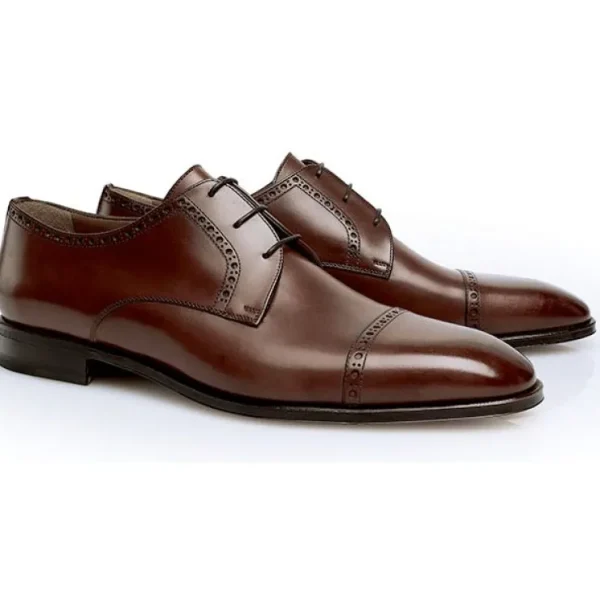 Best Stemar Perugia Cap Toe Shoes Tan