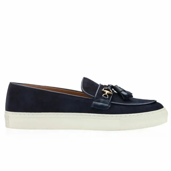 Store Superglamourous Bruno Velukid Skate Sneakers Navy