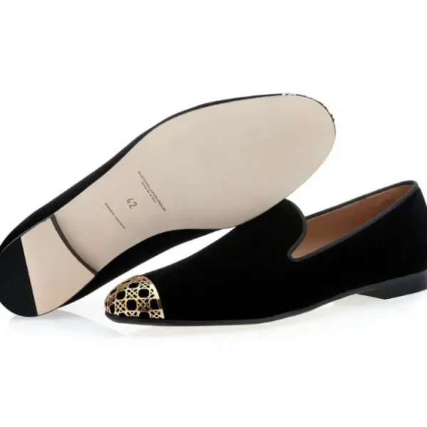 superglamourous_carraway__1.webp Flash Sale Superglamourous Carraway Velour Slippers Black