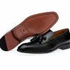 Outlet Superglamourous Dalton Vintage Loafers Black