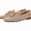 Discount Superglamourous Louis Velukid Slippers Beige