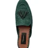 Discount Superglamourous Melilla Rafia Mules Green