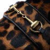 Outlet Superglamourous Morris Pony Slippers Leopard