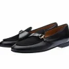 Store Superglamourous Tangerine 12 Cordovan Belgian Loafers Black