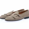 Outlet Superglamourous Tangerine 7-R Oregon Belgian Loafers Taupe