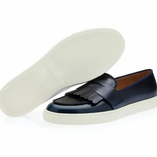 superglamourous_tangerine_1-53.webp Outlet Superglamourous Tangerine 10 Cordovan Skate Sneakers Navy