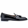 Best Superglamourous Tangerine 8 Brushed Belgian Loafers Black