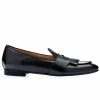 Sale Superglamourous Tangerine 10 Cordovan Belgian Loafers Black