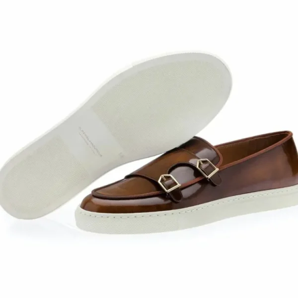 superglamourous_tangerine_2-60.webp Cheap Superglamourous Tangerine 7 Brushed Skate Sneakers Cognac