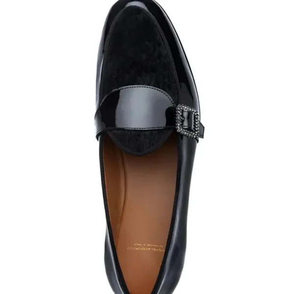 Fashion Superglamourous Tangerine 15 Belgian Loafers Multi Black MultiBlack