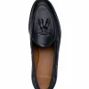 Best Superglamourous Tangerine 8-T Deer Belgian Loafers Black