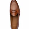 New Superglamourous Tangerine 9 Toledo Belgian Loafers Tobacco