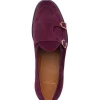 New Superglamourous Tangerine 7-T Softy Belgian Loafers Burgundy