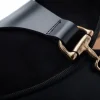 Flash Sale Superglamourous Tangerine 12 Cordovan Mules Black