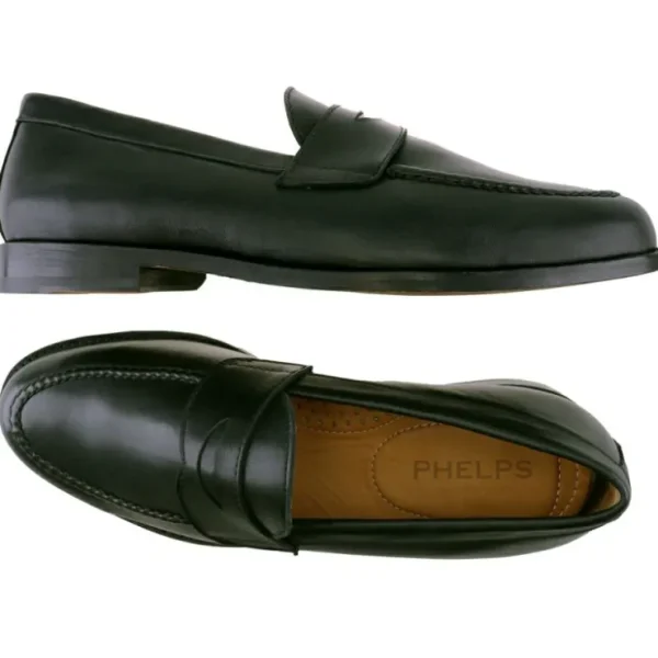 Cheap T.B. Phelps TB Phelps Belmont Penny Loafer Black