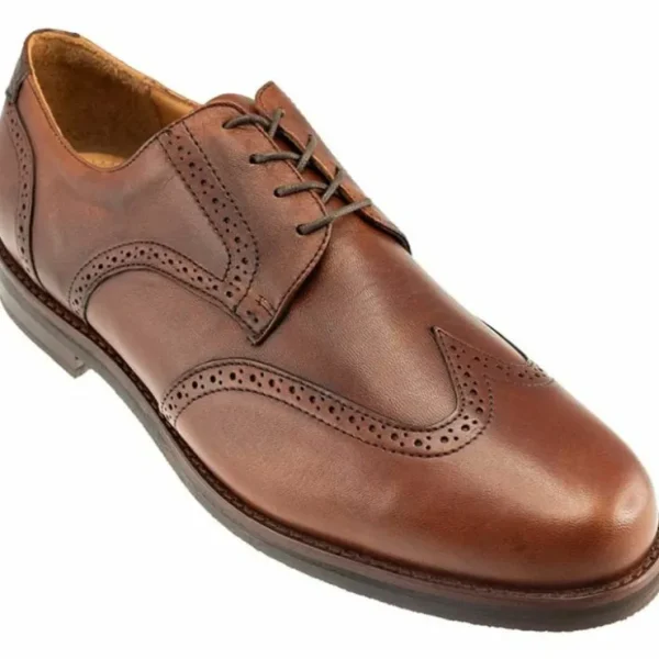 Cheap T.B. Phelps TB Phelps Bixby Sheepskin Wingtip Pecan