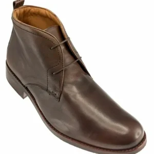 Outlet T.B. Phelps TB Phelps Bixby Sheepskin Chukka Boots Mahogany