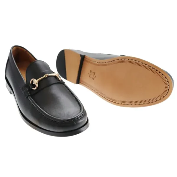 Hot T.B. Phelps TB Phelps Bridge Bit Tubular English Moccasin Black