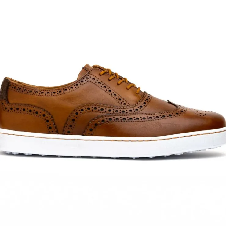 Clearance T.B. Phelps TB Phelps Clubhouse Wingtip Sneakers Tan